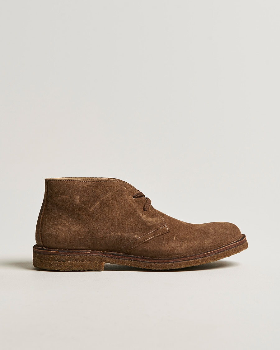 Astorflex Greenflex Desert Boot Dark Khaki Suede – Brown