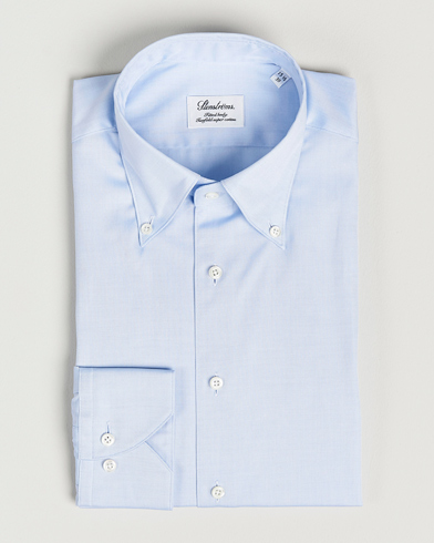  |  Fitted Body Button Down Shirt Light Blue