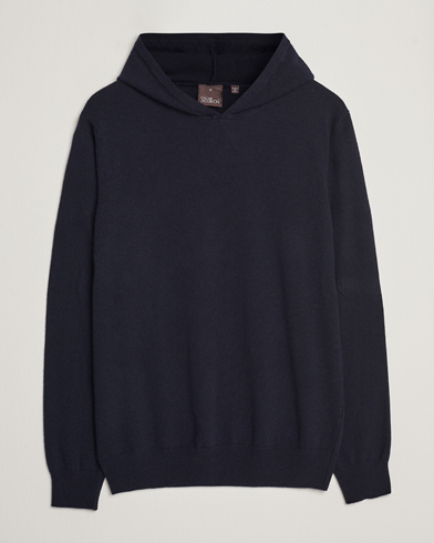  |  Pascal Wool/Cashmere Hoodie Navy
