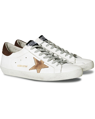  Deluxe Brand Incense Nabuck Star Superstar Sneaker White Calf