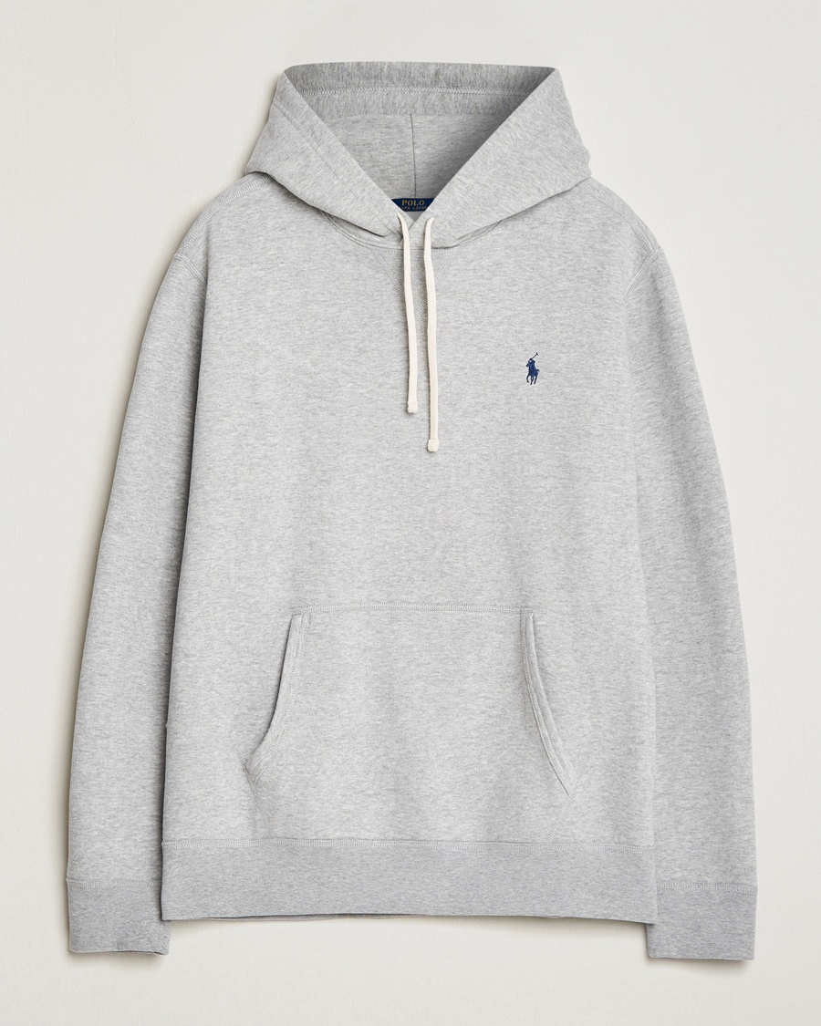 Polo Ralph Lauren RL Fleece Hoodie Andover Heather – Grey