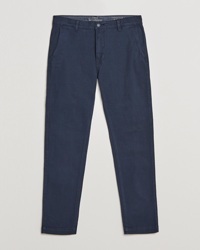 Men | Trousers | Levi's | Garment Dyed Stretch Chino Baltic Navy