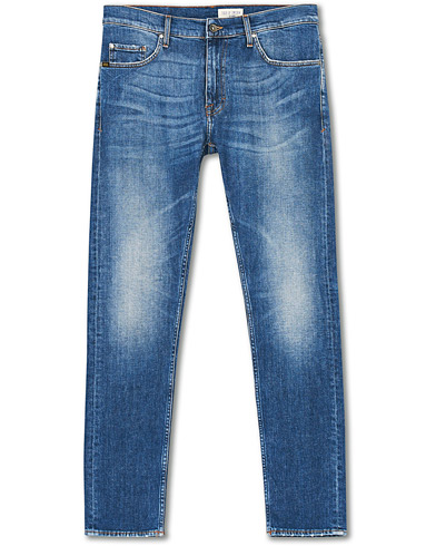 Men | Jeans | Tiger of Sweden | Pistolero Stretch Organic Cotton Son Jeans Mid Blue