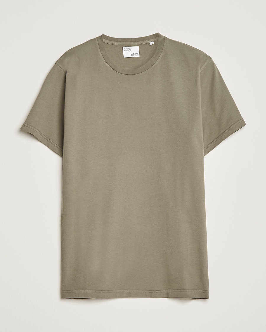 Colorful Standard Classic Organic T-Shirt Dusty Olive – Green