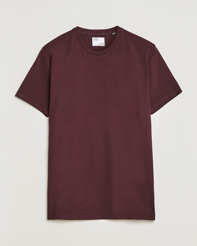 Men |  | Colorful Standard | Classic Organic T-Shirt Oxblood Red