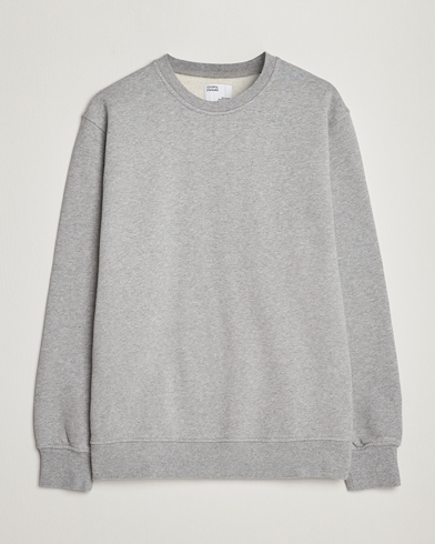 Men | Grey sweatshirts | Colorful Standard | Classic Organic Crew Neck Sweat Heather Grey