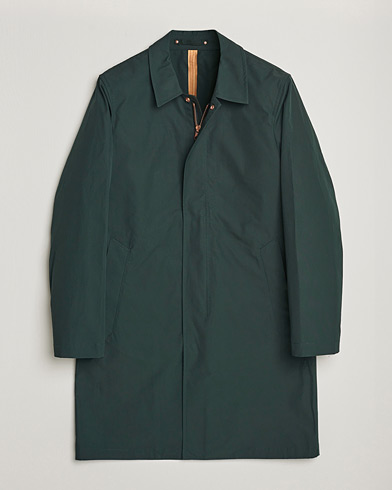 Men | Coats | Private White V.C. | Unlined Cotton Ventile Mac Coat 3.0 Racing Green