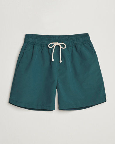 Men | Drawstring swim shorts | Ripa Ripa | Plain Swimshorts Green