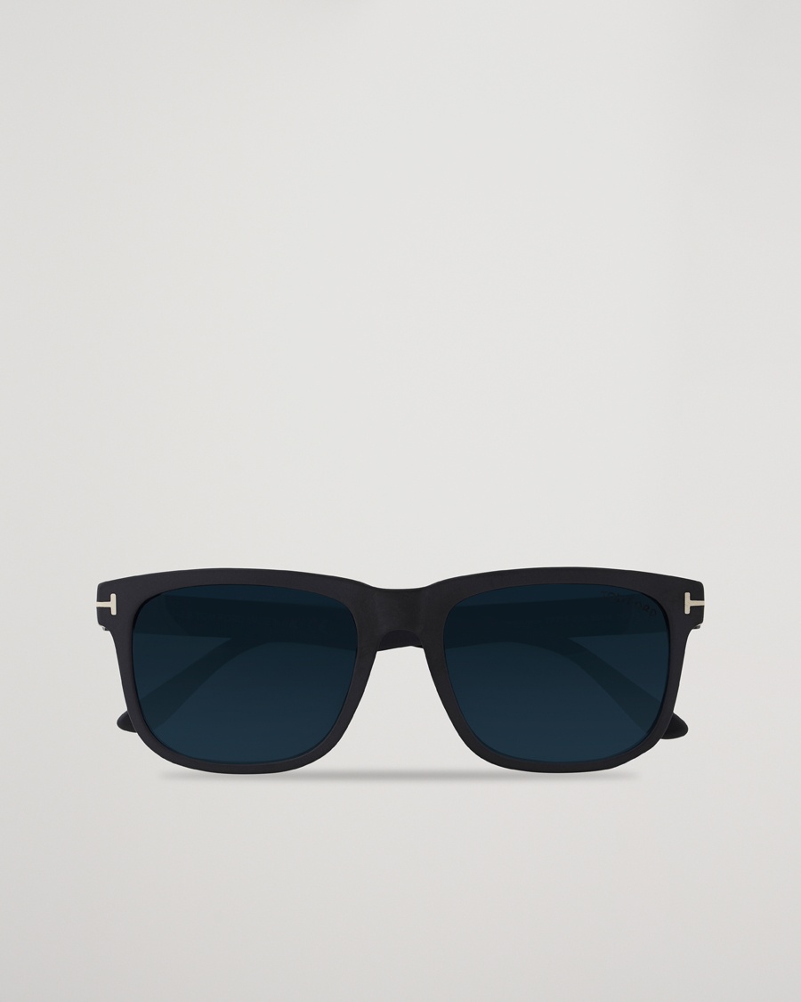 Tom Ford Stephenson FT0775 Sunglasses Black/Green – Black