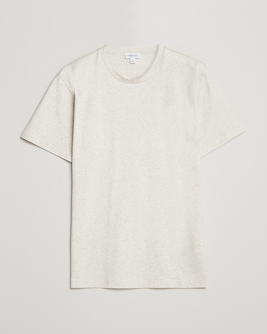 Sunspel Riviera Midweight T-Shirt Archive White – White
