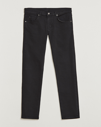 Men | Casual Trousers | J.Lindeberg | Jay Solid Stretch 5-Pocket Pants Black