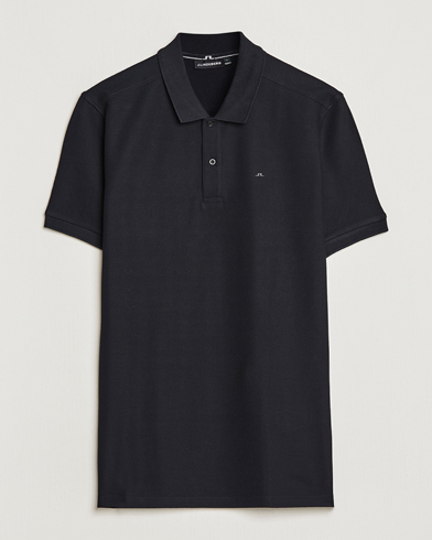 Men | Polo Shirts | J.Lindeberg | Troy Polo Pique Black