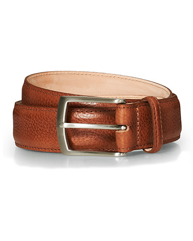  |  Henry Grained Leather Belt 3,3 cm Tan