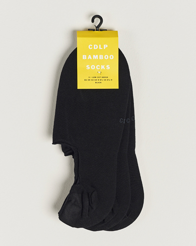Ankle Socks |  3-Pack No Show Socks Black