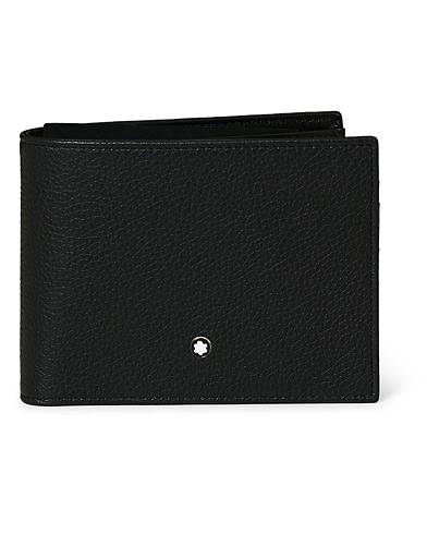 Bi-fold & Zip Wallets |  MST Soft Grain Wallet 11cc with View Pocket Black