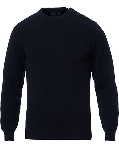Wardrobe Basics |  Fouesnant Classic Sweater Navy