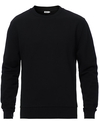 Men | Sweaters & Knitwear | Filippa K | Gustaf Cotton Sweatshirt Black