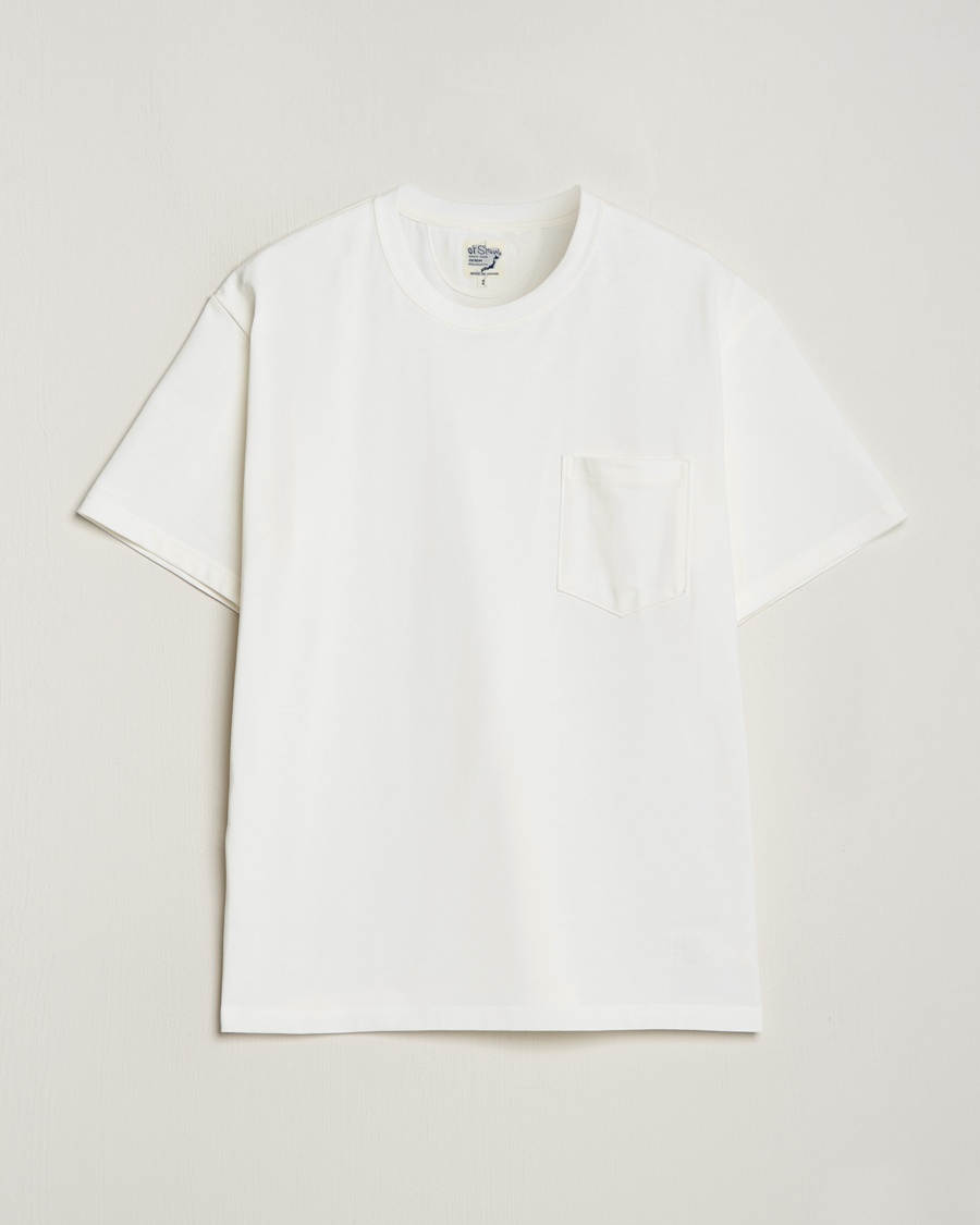 orSlow Pocket T-Shirt White – White