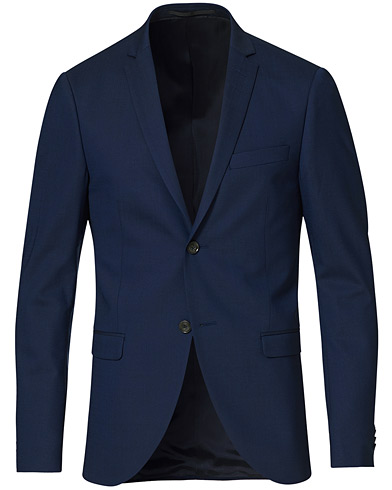Men | Suit Jackets | Tiger of Sweden | Jile Wool Suit Blazer Blue