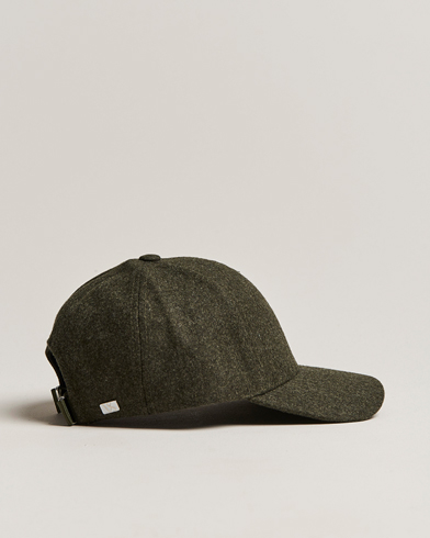 Men |  | Varsity Headwear | Flannel Baseball Cap Forest Green