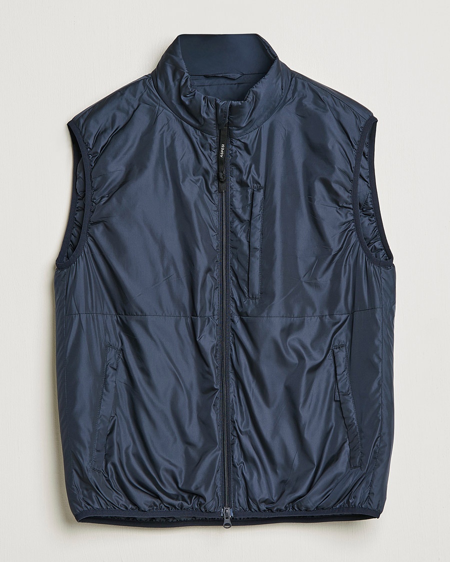 Aspesi Jil Padded Vest Navy – Blue