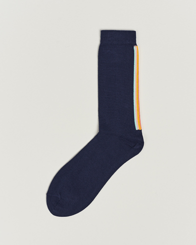 Men | Underwear & Socks | Paul Smith | Artist Socks Dark Navy