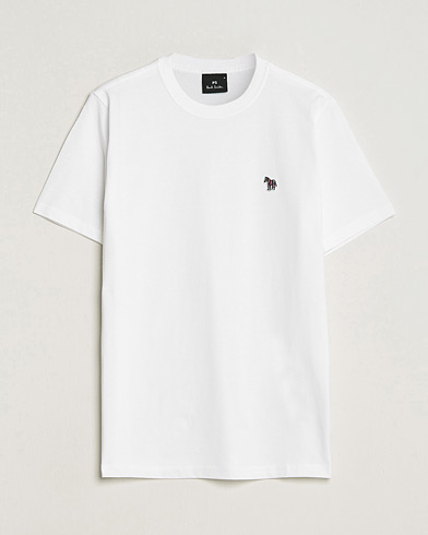 Men |  | PS Paul Smith | Organic Cotton Zebra T-Shirt White