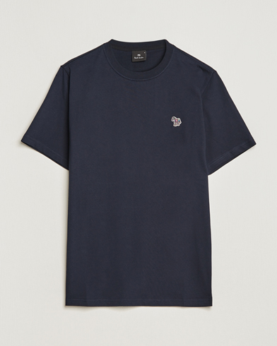 Men |  | PS Paul Smith | Organic Cotton Zebra T-Shirt Navy