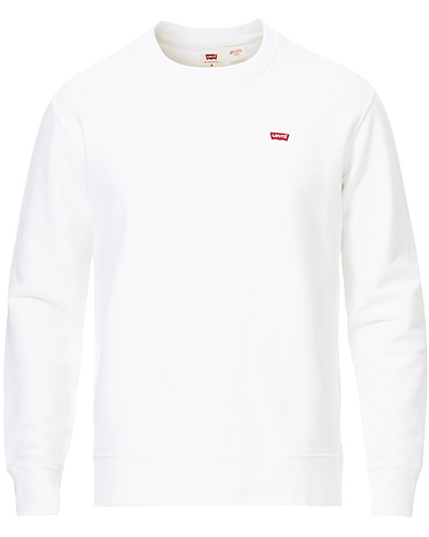 Men |  | Levi's | Original Crew Neck Sweatshirt White