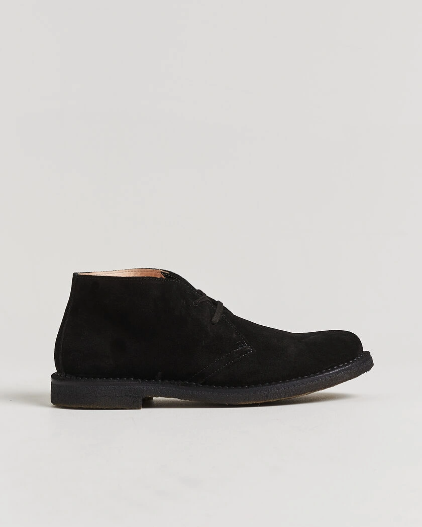 Astorflex Greenflex Desert Boot Black Suede – Black