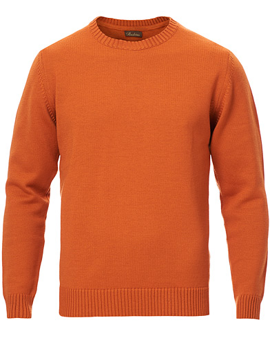  |  Heavy Knitted Merino Crew Neck Orange