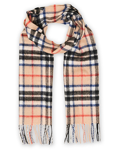 Men | Warming accessories | Gloverall | Lambswool Scarf Thomson Camel