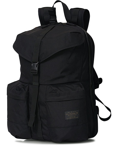 Backpacks |  Ripstop Nylon Backpack Black