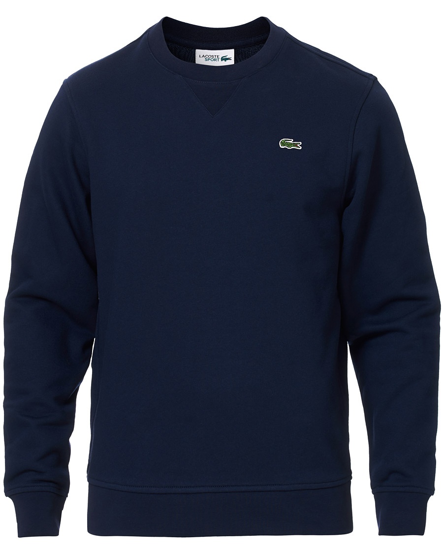Lacoste Sport Crew Neck Sweatshirt Navy 