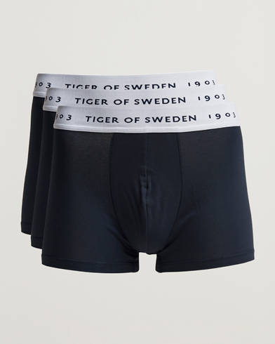 Men | Tiger of Sweden | Tiger of Sweden | Hermod Cotton 3-Pack Boxer Brief Navy