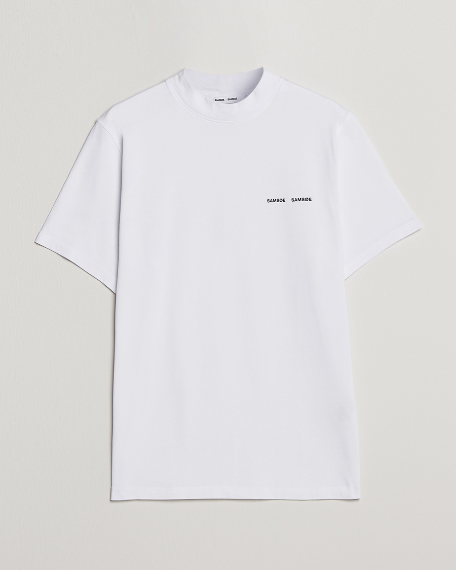 Samsøe Samsøe Norsbro Organic Cotton Tee White – White