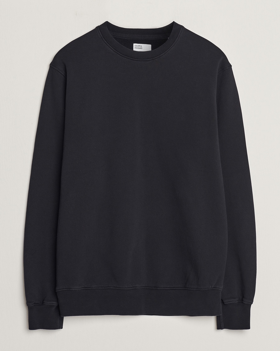 adidas Originals Essential Crew Neck Sweatshirt Black at