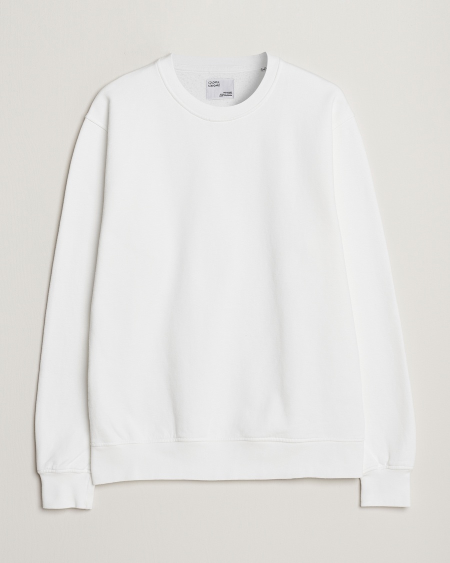 Colorful Standard Classic Organic Crew Neck Sweat Optical White – White