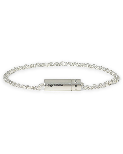 Men | Jewellery | LE GRAMME | Chain Cable Bracelet Sterling Silver 7g