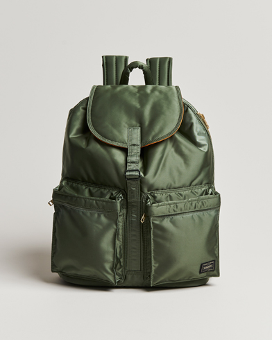 Men | Backpacks | Porter-Yoshida & Co. | Tanker Rucksack Sage Green