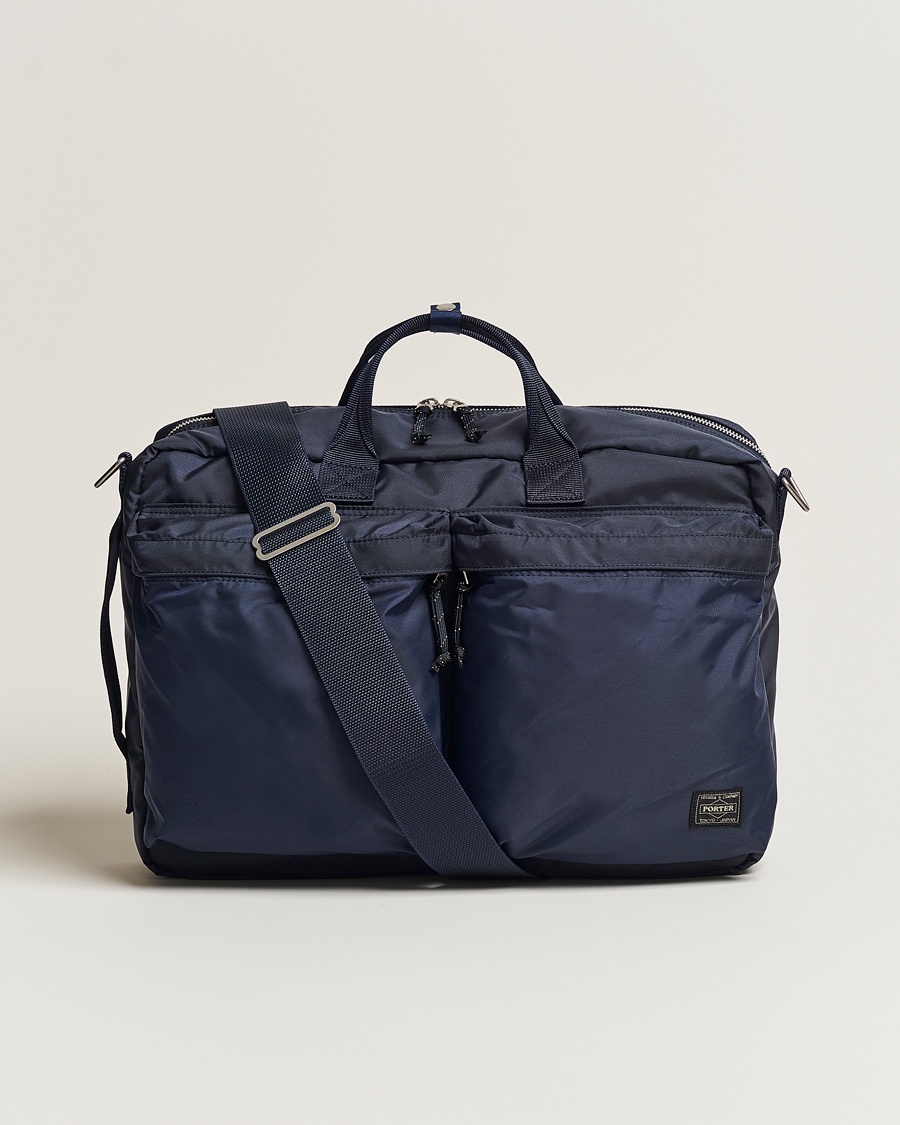 Porter-Yoshida & Co.Force 3Way BriefcaseNavy Blue – Blue