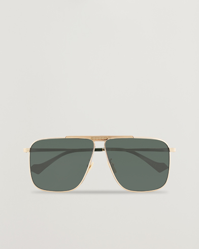 Square Frame Sunglasses |  GG8040S Sunglasses Gold/Green