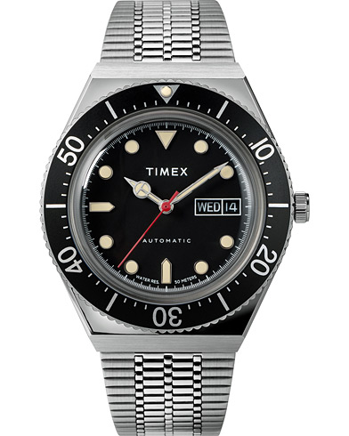 Men | Stainless steel strap | Timex | M79 Automatic 40mm Black