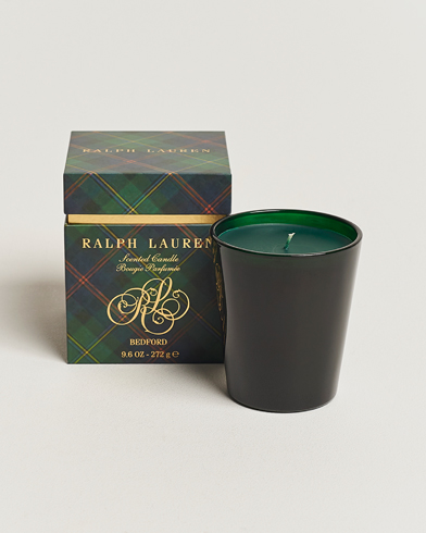 Men | Scented Candles | Polo Ralph Lauren | Bedford Candle Green Plaid