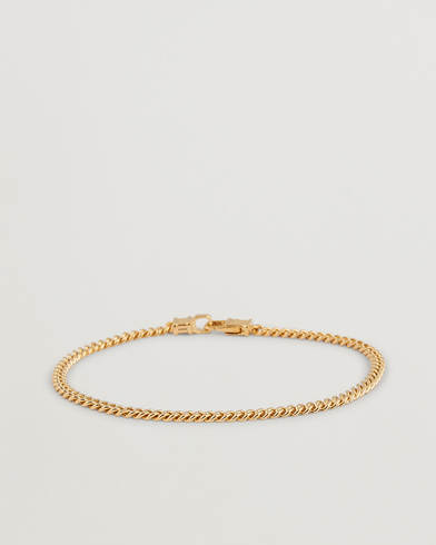 Men |  | Tom Wood | Curb Bracelet M Gold