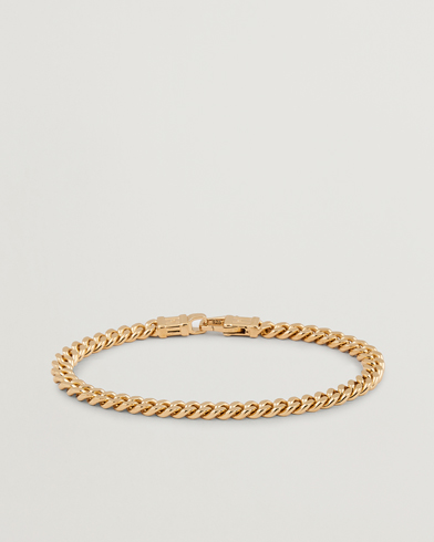 Men | Bracelets | Tom Wood | Curb Bracelet L Gold