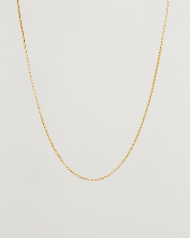  |  Square Chain M Necklace Gold