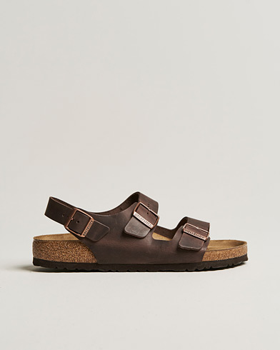 Men | The Summer Collection | BIRKENSTOCK | Milano Classic Footbed Habana Oiled Leather