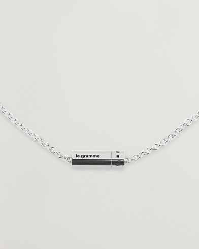 Men | Jewellery | LE GRAMME | Chain Cable Necklace Sterling Silver 13g