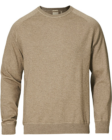  Sport Cotton/Cashmere Raglan Pullover Taupe